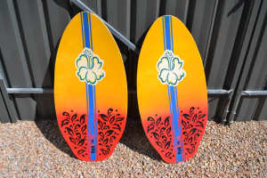 REDBACK AUSTRALIA SURFBOARD SKIM BOARD X 2