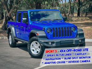 2021 Jeep Gladiator JT MY21 Sport Pick-up S Hydro Blue 8 Speed Automatic Utility