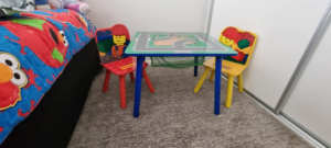 LEGO TABLE AND CHAIR SET