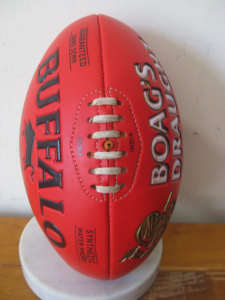James BOAG DRAUGHT Souvenir AFL Football(Buffalo)Hand Sewn (Synthetic)