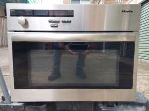 MIELE MICROWAVE WALL OVEN COMBINATION H158MB IN VERY GOOD CONDITION