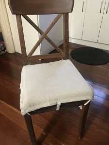 Timber kitchen/dining /cushion ,solid timber $5 now