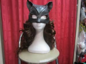 AMAZING LATEX CATWOMAN MASK AVAILABLE TO BUY HALLOWEEN ADELAIDE