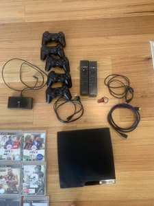 PlayStation 3 Console (PS3) with huge bundle of games and accessories