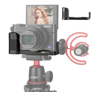 UURIG Microphone Mount Vlog Bracket Handle Grip for Sony RX100 VII
