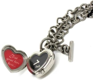 Dolce & Gabanna - D&G Time Watch Necklace Heart Locket