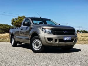 2012 Ford Ranger PX XL 2.2 (4x2) Sparkling Gold 6 Speed Manual Utility