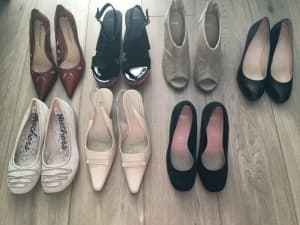 Size 6.5, 7 ,8 LADIES SHOES - some BRAND NEW