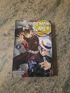 Demon Slayer Manga • Book 2 • Pre loved