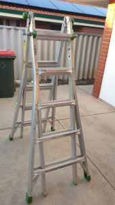 Green Bull Multi Purpose ladder in perfect working condition