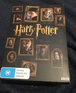 Harry Potter 16 dvd set very good condition