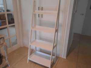White Ladder Shelves