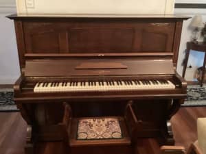 Richard Lipp & Sohn Stuttgart Piano-1926 -RESTORED $4K