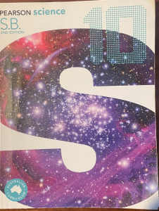 Pearson Science SB Second Edition textbook Year 10