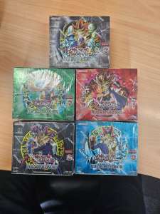 Wanted: Yu Gi Oh Booster boxes - All Five of the 25th Anniversary Boosters