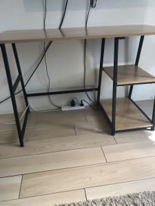 Desk with shelves - excellent condition