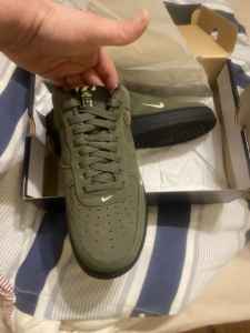 Nike Air Force 1 size is 9.5 never worn new in box