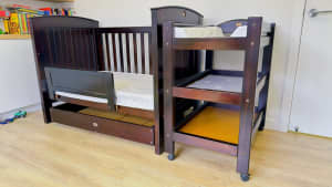 Boori Country Collection Cot and Change Table.
