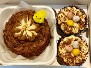 Easter Bento cakes