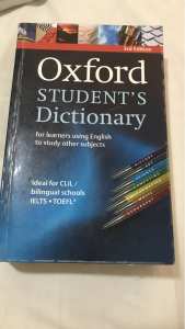 Oxford’s students dictionary