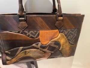 Genuine Fendi Patchwork Handbag