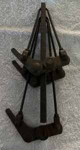 FENCING WIRE STRAINERS USED.