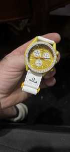 Swatch mission to the sun watch