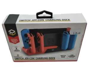 Power WaveJoy Con Charging Dock Nintendo Switch Black 000300260544