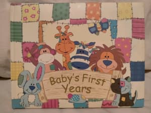 Baby first years record book 