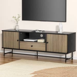 New TV unit with roller doors! Free delivery 