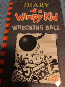 Diary of a wimpy kid Wrecking Ball (hard cover)