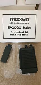 Maxon SP-2000 Series Synthesized FM Hand-Held Radio