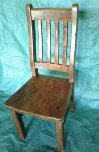 MISSION CHAIR, STONG, LARGE SIZE, WOODEN, KITCHEN, DINING, SIDE, DESK.