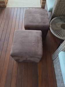 Free 2x cube footstools