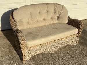 Beautiful Outdoor Cane Couch