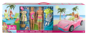 NEW BARBIE Ultimate Pool & Car Set -Barbie/Ken Car/Pool/Accessories