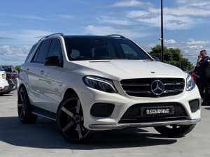 2016 Mercedes-Benz GLE-Class W166 807MY GLE43 AMG 9G-Tronic 4MATIC White 9 Speed Sports Automatic