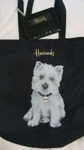 Harrods tote and wallet