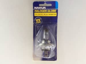 NARVA Halogen Globe H4 12V 100/90W P43t Part No 48901BL