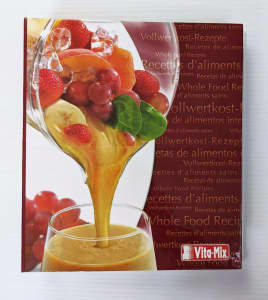 Vitamix Whole Food Recipe Binder Cookbook / Can Post