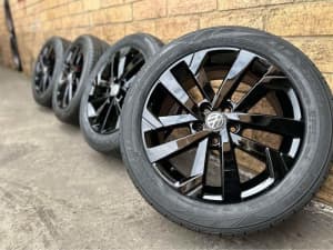 4X Like New Vw Polo 2021 16 wheels and Falken Tyres 5x100
