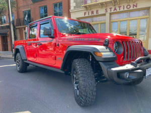 2021 Jeep Gladiator JT MY21 V2 Rubicon Pick-up Red 8 Speed Automatic Utility