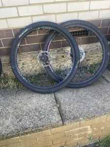 MTB rims and tyres