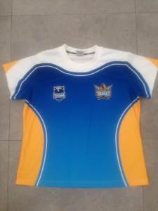 Gold Coast Titans NRL jersey.