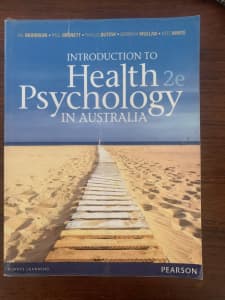 Introduction to health psychology in Australia 2nd Ed