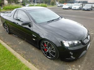 2008 Holden Special Vehicles Maloo E Series MY08 Upgrade R8 Black 6 Speed Automatic Utility