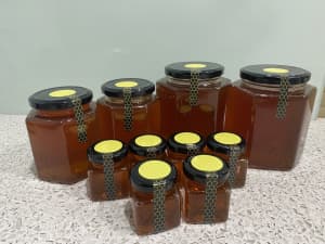 Fresh local unprocessed/unheated honey