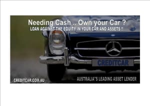 Need CASH....... Own your CAR...... CREDITCAR