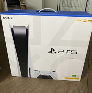 Ps5 Disc edition with 2 control 2 games