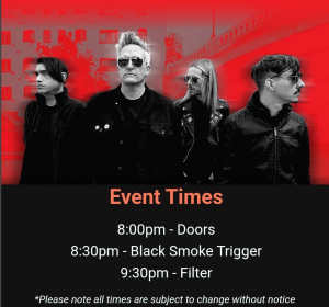 Filter band x1 ticket metro theatre sydney 6/4